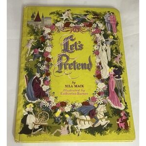Vintage 1948 Let's Pretend Nila Mack Whitman CBS Radio Fairytales Book